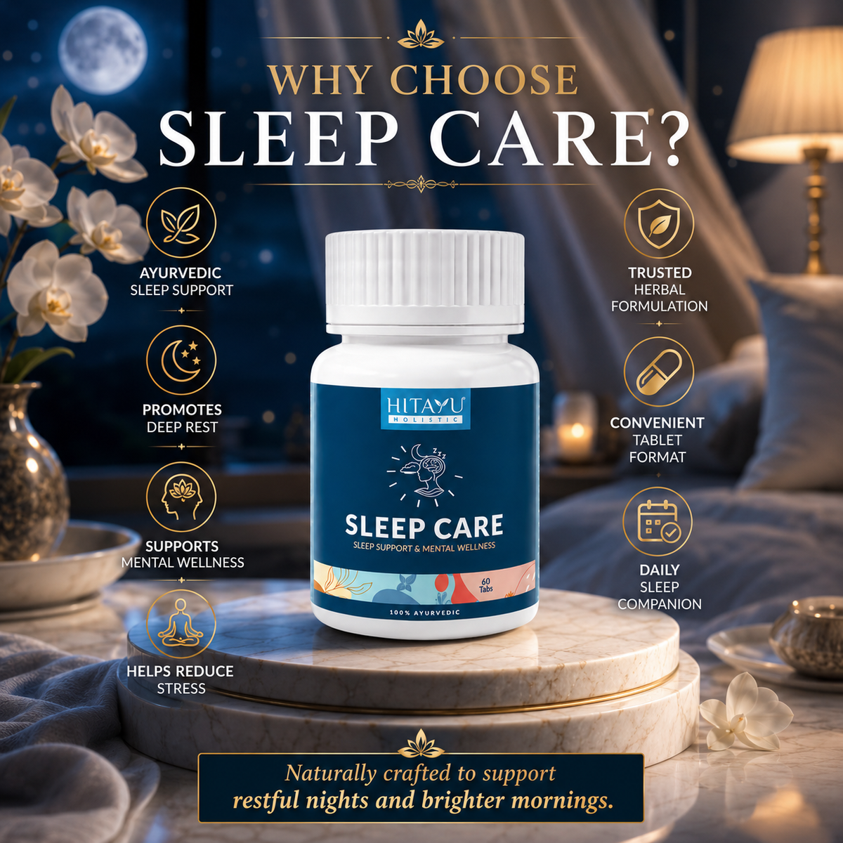 Sleep Care | Sleep Support | 60 Tablets