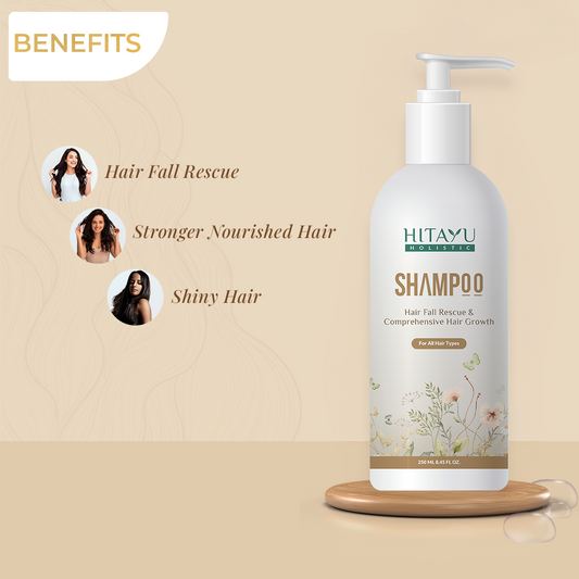Hitayu Hair Care Duo - Complete Ayurvedic-Inspired Hair Care Routine