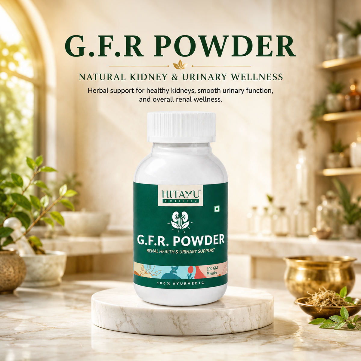 G.F.R. Powder | Support Kidney & Urinary Wellness | 100g