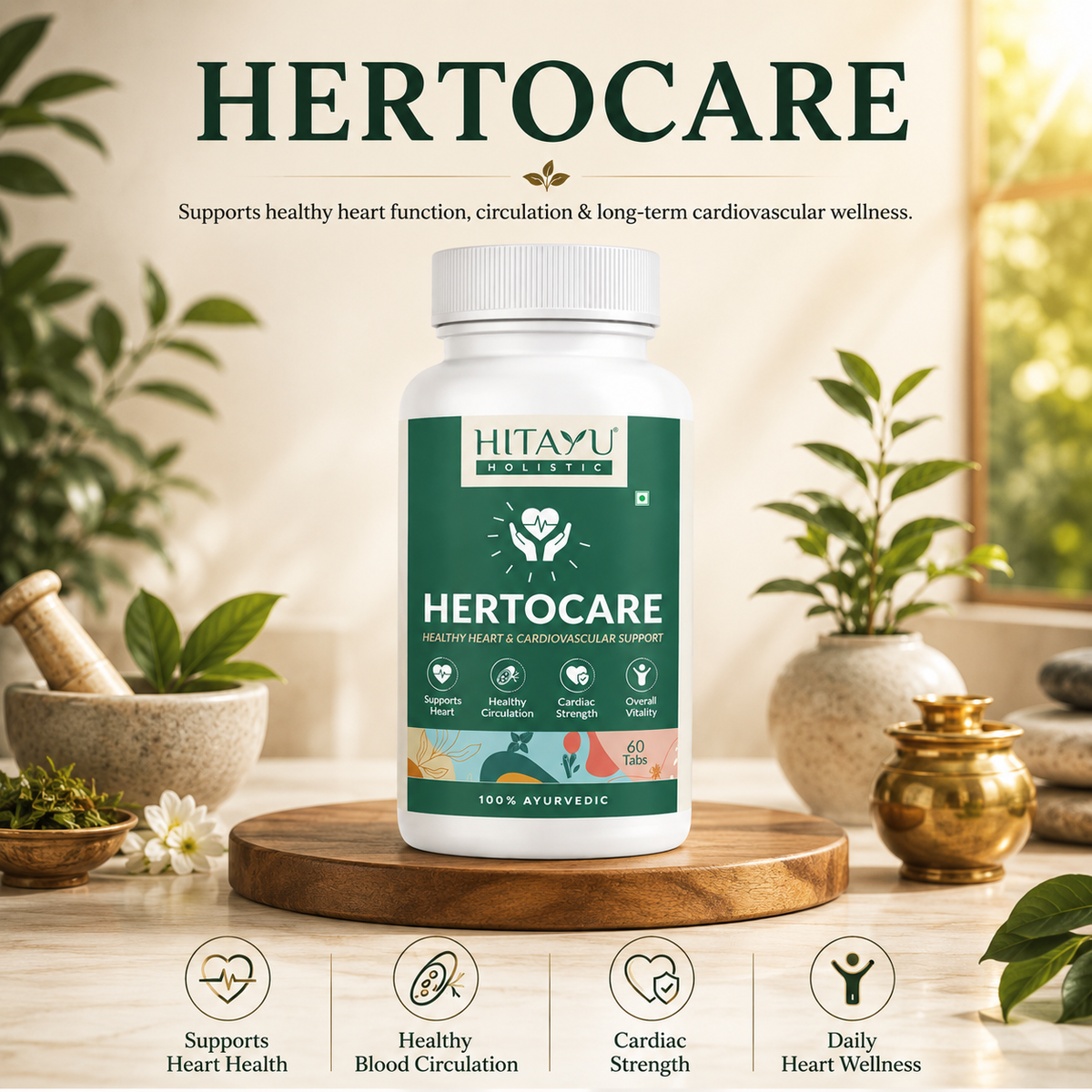Hertocare | 60 Tablets