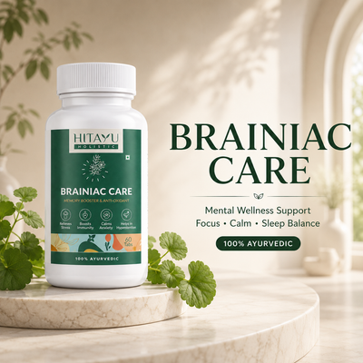 Brainiac Care: Mental Wellness Solution | Boost Focus, Memory & Stress Relief