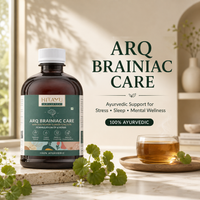 ARQ Brainiac Care | Ayurvedic Support for Stress, Sleep & Mental Wellness