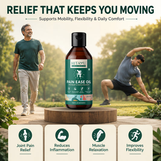 Pain Ease Oil – Ayurvedic Joint & Muscle Comfort Oil
