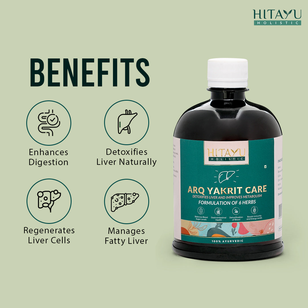 Arq Yakrit Care | Liver & Digestive Wellness | 450ml
