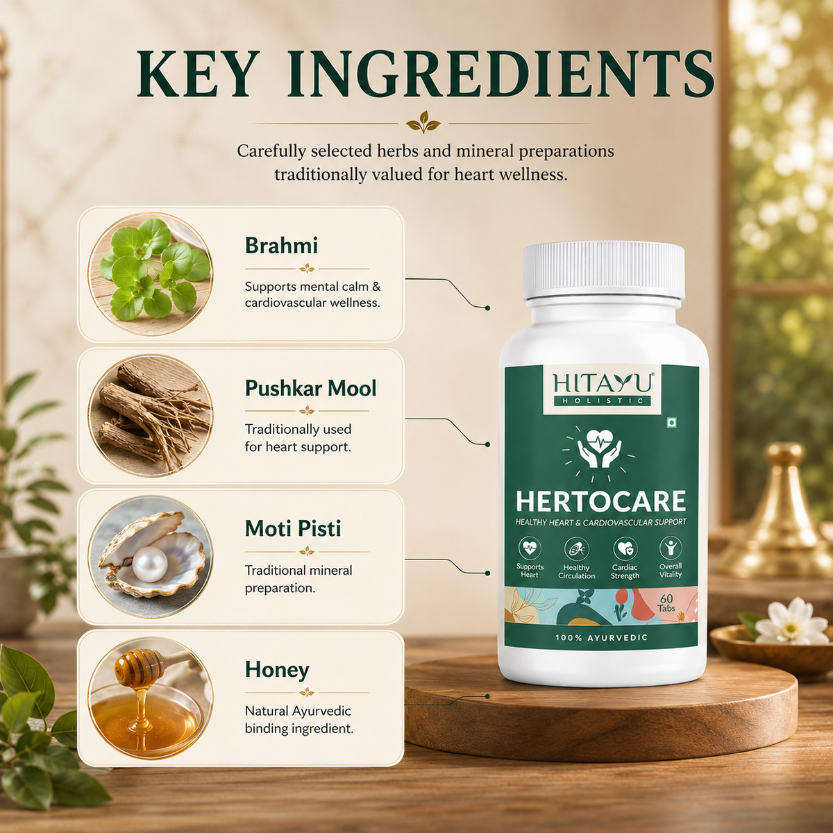 Hertocare | 60 Tablets