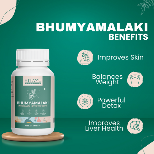 Bhumyamalaki Tablets | Ayurvedic Support for Liver, Digestion & Detox