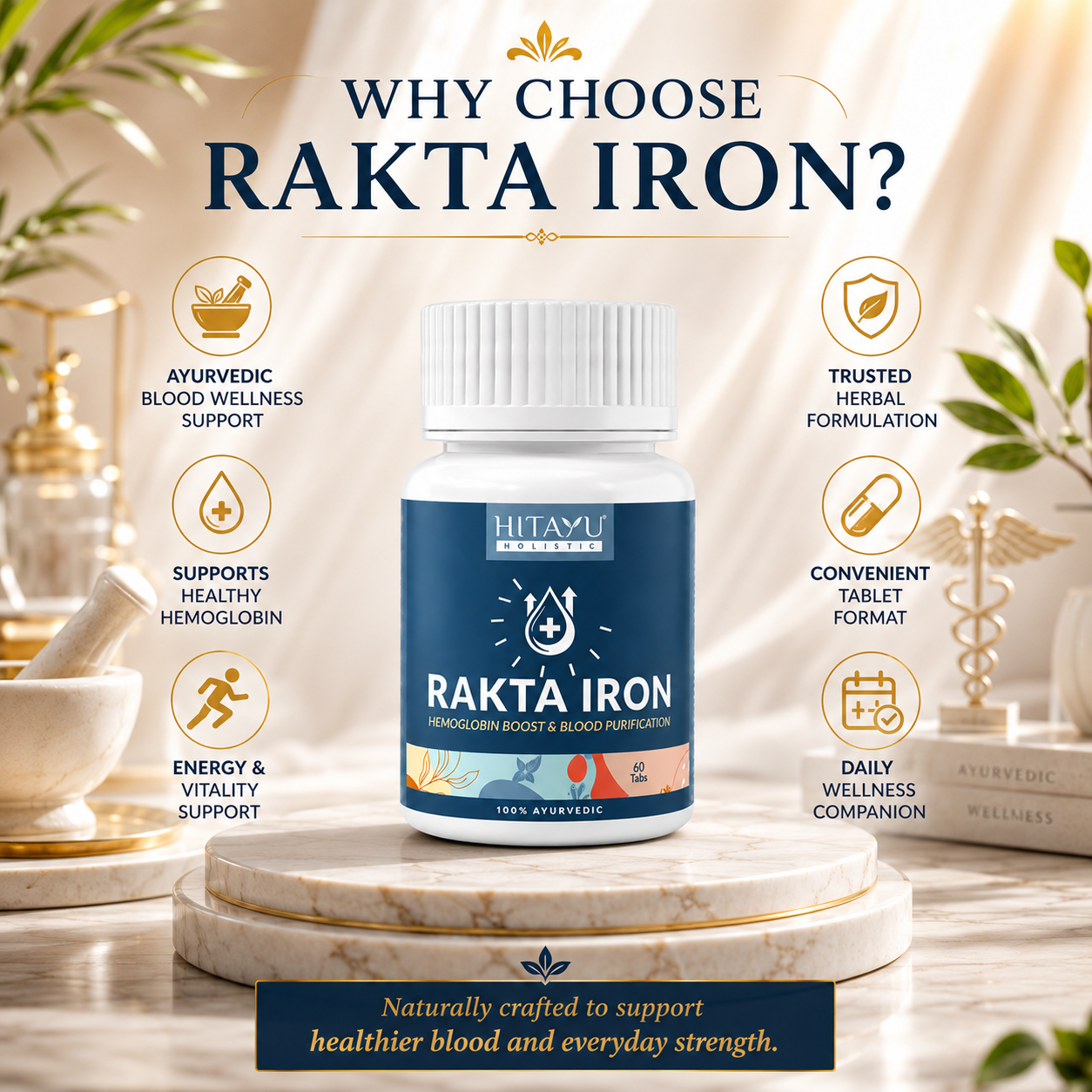 Rakta Iron | Hemoglobin Boost & Blood Purification