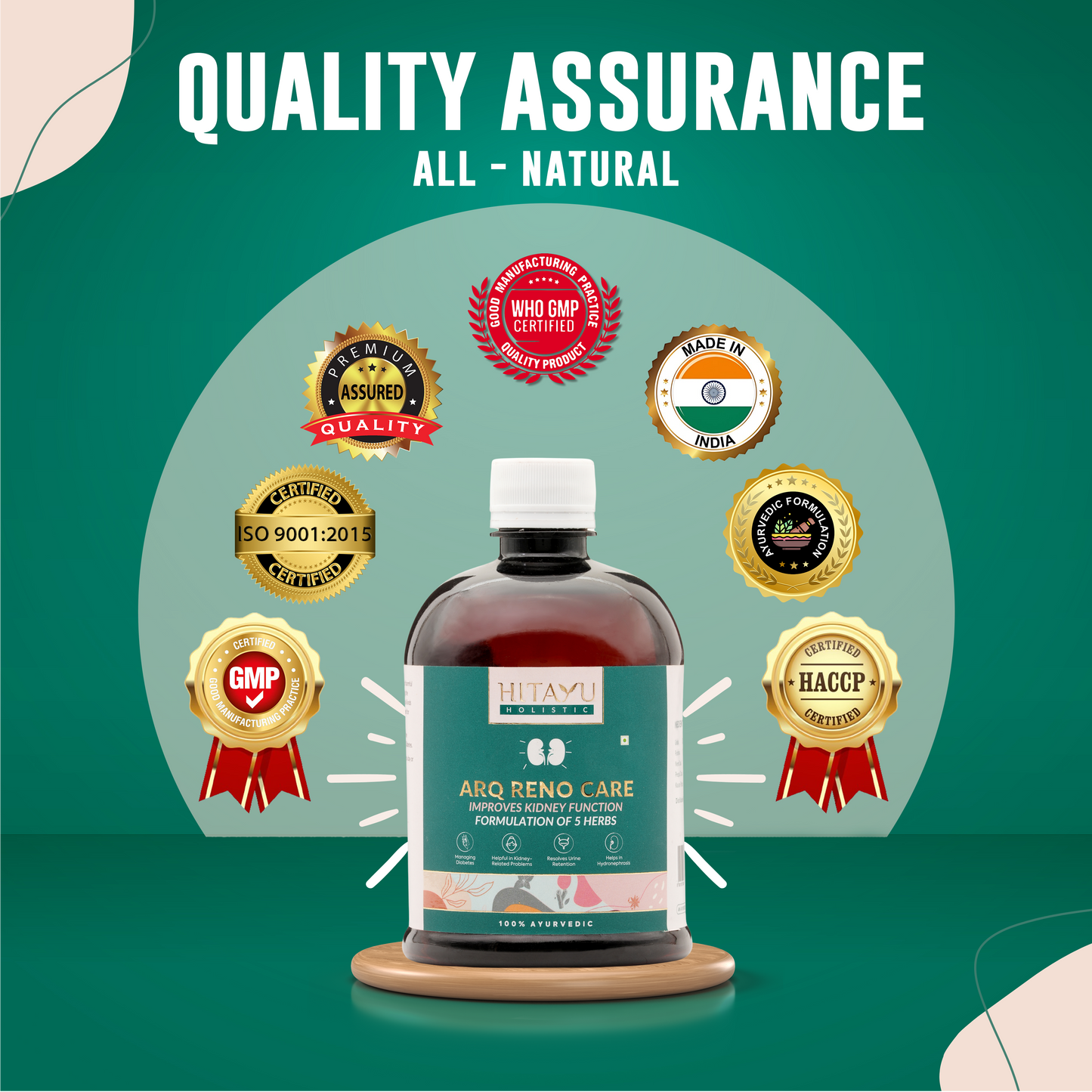ARQ Reno Care | Ayurvedic Support for Kidney & Urinary Health