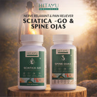 Sciatica Go + Spine Ojas Combo | Ayurvedic Spine & Nerve Wellness Combo