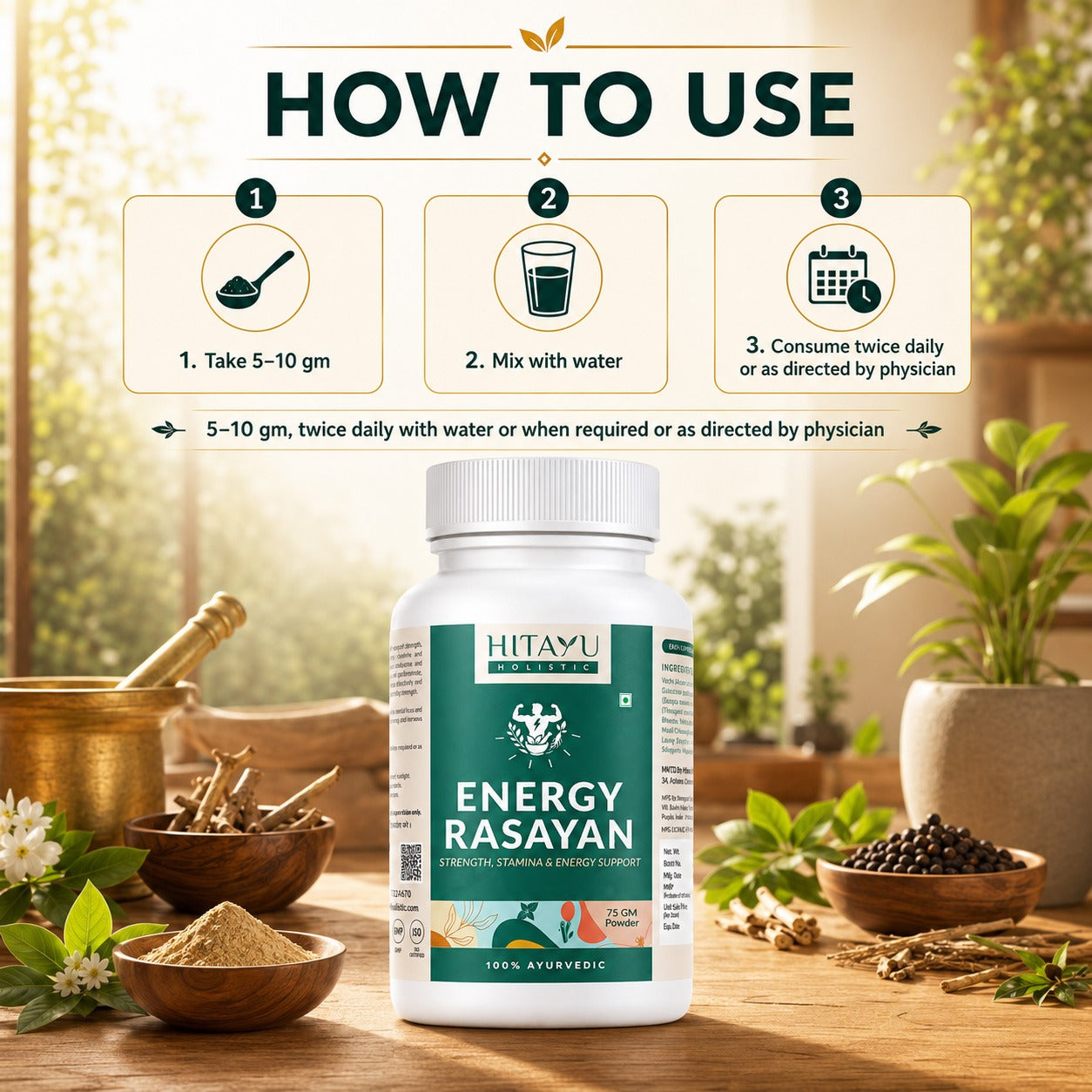 Energy Rasayan | Strength, Stamina & Energy Support