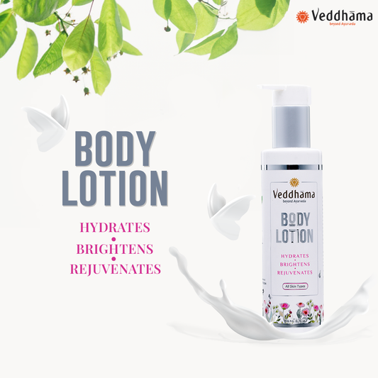 Ayurvedic Body Lotion | Daily Hydration + Skin Nourishment | 100% Natural