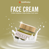 Face Cream | Brightening | Spot Reduction | Collagen Boost | 100% Chemical-Free